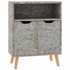 vidaXL Sideboard Concrete Grey 60x30x72 cm Engineered Wood