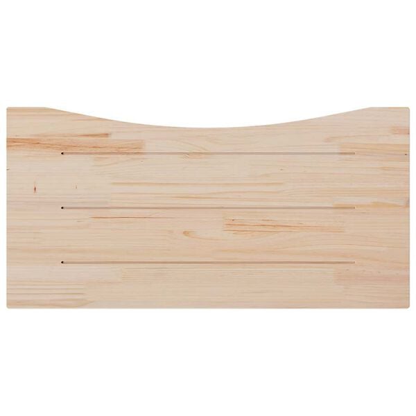vidaXL Desk Top 100x50x2.5 cm Solid Wood Pine