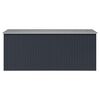 vidaXL Garden Shed 257x392x181 cm Metal Anthracite