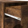 vidaXL Cat House Smoked Oak 72 x 42.5 x 70 cm Engineered Wood