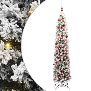vidaXL Artificial Christmas Tree with 300 LEDs with Stand Green 180 cm