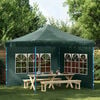 vidaXL Gazebos Green PE and Steel