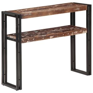 vidaXL Console Table 90x30x75 cm Solid Reclaimed Wood