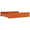 vidaXL Bed Drawers 2 pcs Wax Brown Solid Wood Pine