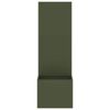 vidaXL Garden Privacy Screen Olive green 50 x 140 cm Cold-rolled steel