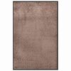 vidaXL Doormat Brown 80x120 cm