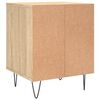 vidaXL Bedside Cabinet Sonoma Oak 40x35x50 cm Engineered Wood