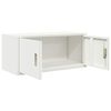 vidaXL Storage Cabinet White 90 x 40 x 40 cm Cold-Rolled Steel