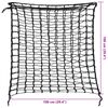 vidaXL Hay Nets 2 pcs Round Black 100x100 cm PP
