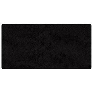 vidaXL Carpet Runner Black 100 x 200 cm 100% Polypropylene Tuft