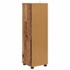 vidaXL Bathroom Cabinet Old Wood 30.5 x 30 x 101 cm Engineered Wood