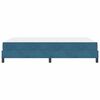 vidaXL Box Spring Bed with Mattress Dark Blue 160 x 210 cm Fabric