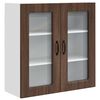 vidaXL Dishwasher Panel Kalmar Brown Oak 80 x 31 x 80 cm
