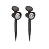Luxform Solar LED Spotlights Lazise 2 pcs Black 44239