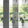 vidaXL Venetian Blinds Manual Dark Grey 220 x 45 cm Aluminium