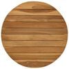vidaXL Table Top &Oslash; 40 x 3.5 Round Solid Teak Wood Natural