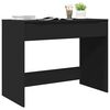 vidaXL Desk with Drawer Black 100 x 50 x 78 cm Engineered Wood