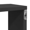 vidaXL Wall Cube Shelf 2 pcs Grey 100x15x30 cm Engineered Wood