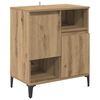 vidaXL Sideboards 2 pcs Artisan Oak 60 x 35 x 70 cm Engineered Wood
