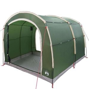 vidaXL Tent 268 x 240 x 191 cm Waterproof Green Polyester