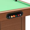 vidaXL 6 Feet Billiard Table 184x108x82 cm Brown