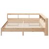 vidaXL Bookcase Bed without Mattress 180x200 cm Solid Wood Pine