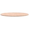 vidaXL Table Top &Oslash;80x1.5 cm Round Solid Wood Beech