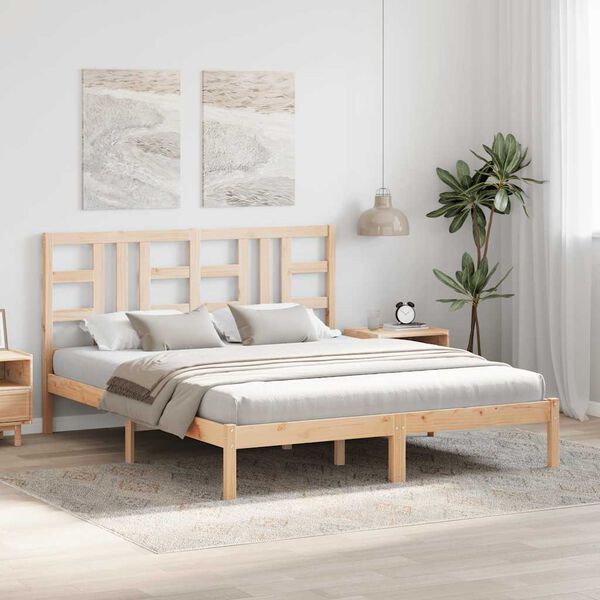 vidaXL Bed Frame without Mattress 160x200 cm Solid Wood