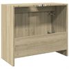 vidaXL Sink Cabinet Sonoma Oak 63x29x55 cm Engineered Wood