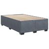 vidaXL Bed Frame without Mattress Dark Grey&nbsp;Double Velvet