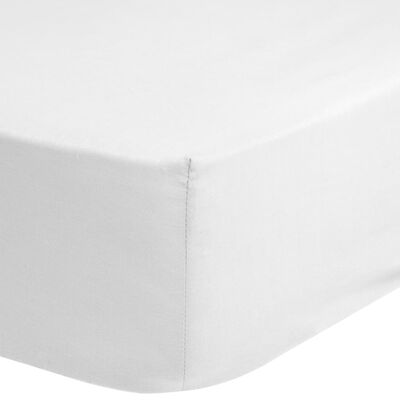 Good Morning Jersey Fitted Sheet 70x140/150 cm White