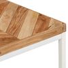 vidaXL Dining Table 200x90x76 cm Solid Acacia and Mango Wood