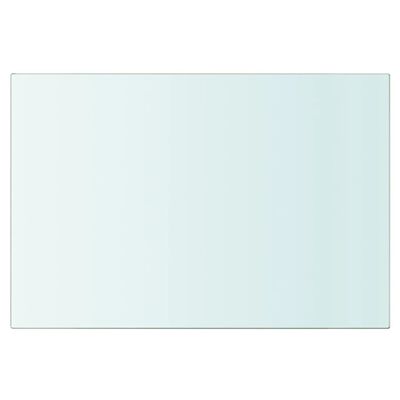 vidaXL Shelf Panel Glass Clear 30x20 cm