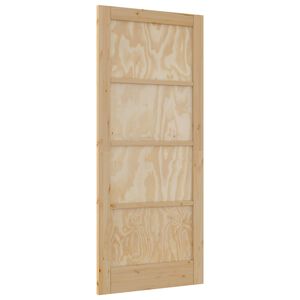 vidaXL Interior Door 86 x 198.5 cm Plywood Natural