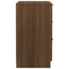 vidaXL Bedside Cabinet Brown Oak 40x36x65 cm