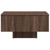 vidaXL Coffee Table Brown Oak 60x60x31.5 cm Engineered Wood