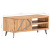 vidaXL Coffee Table 90x45x40 cm Solid Acacia Wood