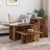 vidaXL Console Table Old Wood 91.5 x 35 x 38.5 cm Engineered Wood