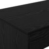 vidaXL Bed Desk Black Oak 100 x 45 x 75 cm Engineered Wood