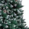 vidaXL Artificial Pre-lit Christmas Tree with Ball Set&Pinecones 240 cm