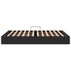 vidaXL Storage Bed with Mattress Black 135 x 190 cm Fabric