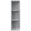 vidaXL Bathroom Mirror Cabinet Grey Sonoma 80x20.5x64cm Engineered Wood