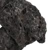 vidaXL Volcanic Rocks 25 kg Black 10-30 cm