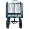 vidaXL Garden Hand Trolley Green 350 kg