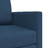 vidaXL Sofa Bed Blue 74 x 77 x 81 cm Fabric
