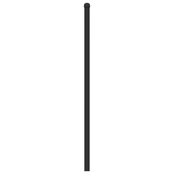 vidaXL Replace Headboard Brown Oak 120 cm Engineered Wood and Steel