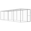 vidaXL Cat Cage 6x1.5x1.5 m Galvanised Steel