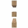 vidaXL TV Cabinet Set Wall-mounted 8 pcs Artisan Oak Engineered Wood