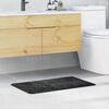 vidaXL Anti-slip Bath Mat Dark grey 50 x 80 cm PP