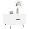 vidaXL Coffee Table White 50x50x40 cm Engineered Wood